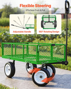 vevor 900 lbs steel garden cart, 2 in, package contents