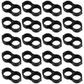 JAYEE 20 Pack Drip Irrigation 1/2" Drip Tubing End Closure Stop End Cap Plugs Fitting Kit 17mm for Garden Greenhouse Patio and Lawn Agricultural Watering Applications