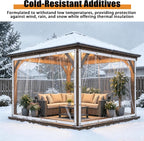 clear tarps heavy duty waterproof vinyl patio tarp, package contents