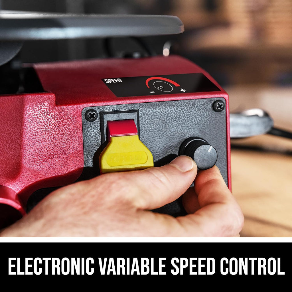 skil 1.2 amp 16 in. variable speed scroll, side view
