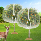 large fruit tree netting with drawstring and zipper, main product view