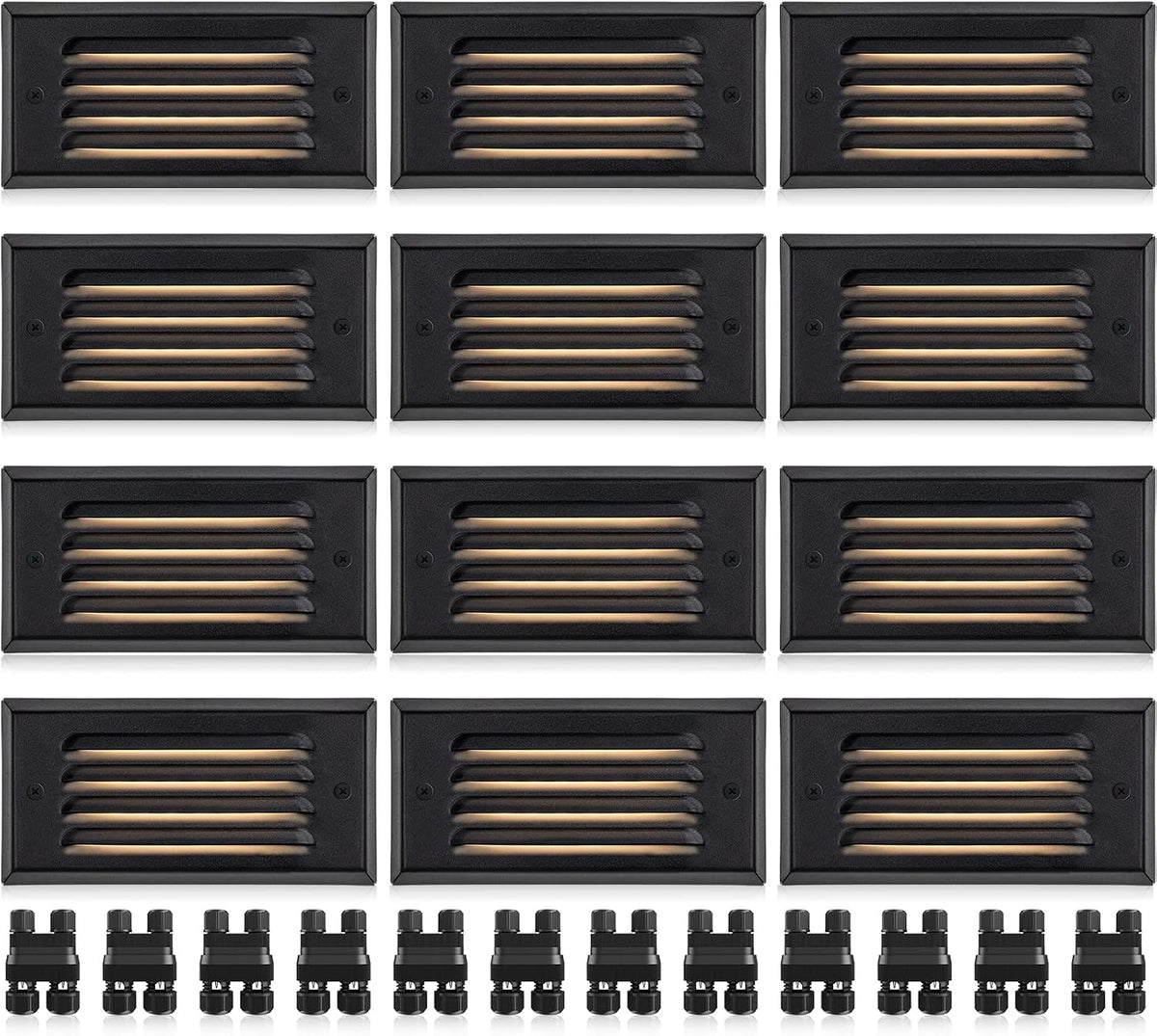 sunvie 6" low voltage step lights outdoor 5w, main product view
