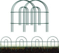 green garden fencing 18inx50ft decorative border wire edging, main product view