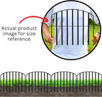 shoplala decorative fence (20 panels) 13in(l) x 16.5in(h), close-up detail