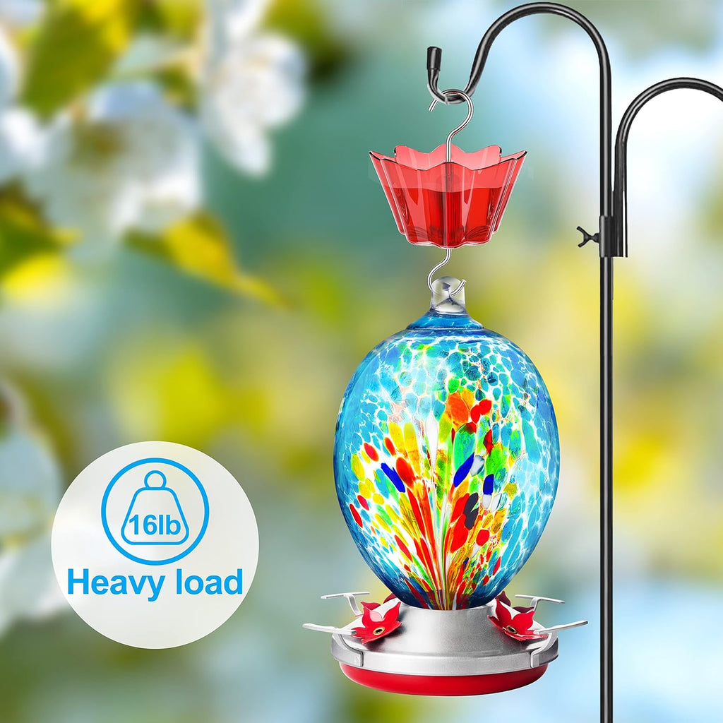 Hummingbird Feeder Ant Moats, 6 OZ x 2 Pack | Ant-Proof,Durable Ant Traps & Guards, Transparent Water Level, Easy to Install & Clean