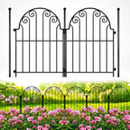garden fence 20 panels, 17 in h above, main product view