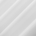 Sun Zero Marina Indoor/Outdoor UV Protectant Energy Efficient Grommet Curtain Panel, 54" x 95", White