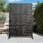 modern shade 4x6 ft metal privacy screen with, main product view