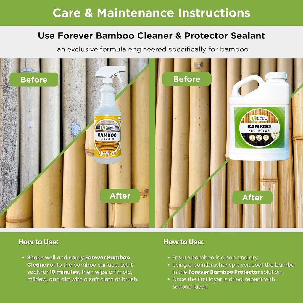 forever bamboo caramel brown bamboo fencing decorative rolled, view 9