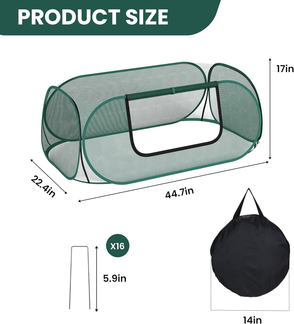 raised garden bed covers, 45 x 22 x, package contents