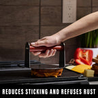 Bellemain Stainless Steel Round Smash Burger Press 6 inches Burger Smasher | patty smasher, perfect for sliders, smashburgers, and paninis