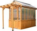 backyard discovery bellerose 9' x 6' cedar wood, main product view