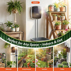 49.21ft solar drip irrigation system kit, automatic watering, view 9