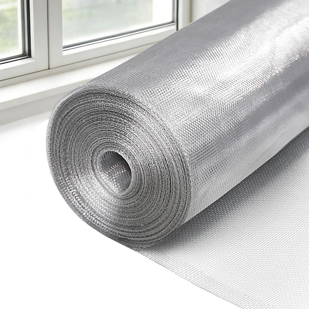 aluminum window screen mesh, 4'x100' replacement mosquito net, main product view