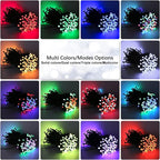 Brizled Color Changing String Lights 98FT 300 LED RGB Christmas Lights Dimmable Multifunctional Christmas Light with Remote for Indoor Outdoor St Patrick's Day Easter Halloween Xmas Tree Holiday Party