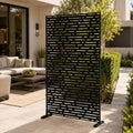 kozyard metal privacy screen 74" h x 47.2", main product view