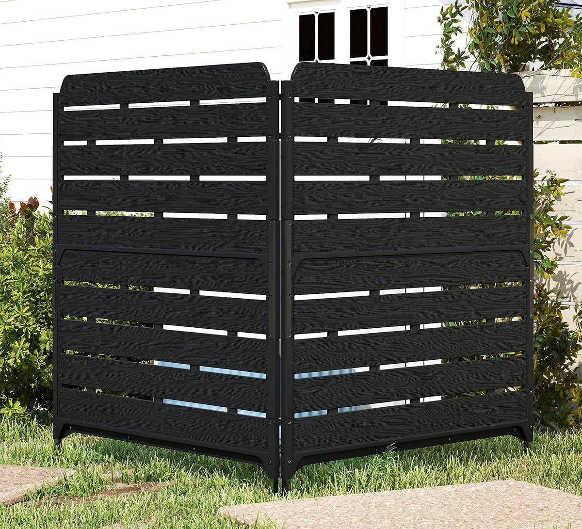 homspark fence privacy screen decorative garden fence panels, main product view