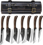 hoshanho butcher knife set, sharp kitchen knife set, main product view