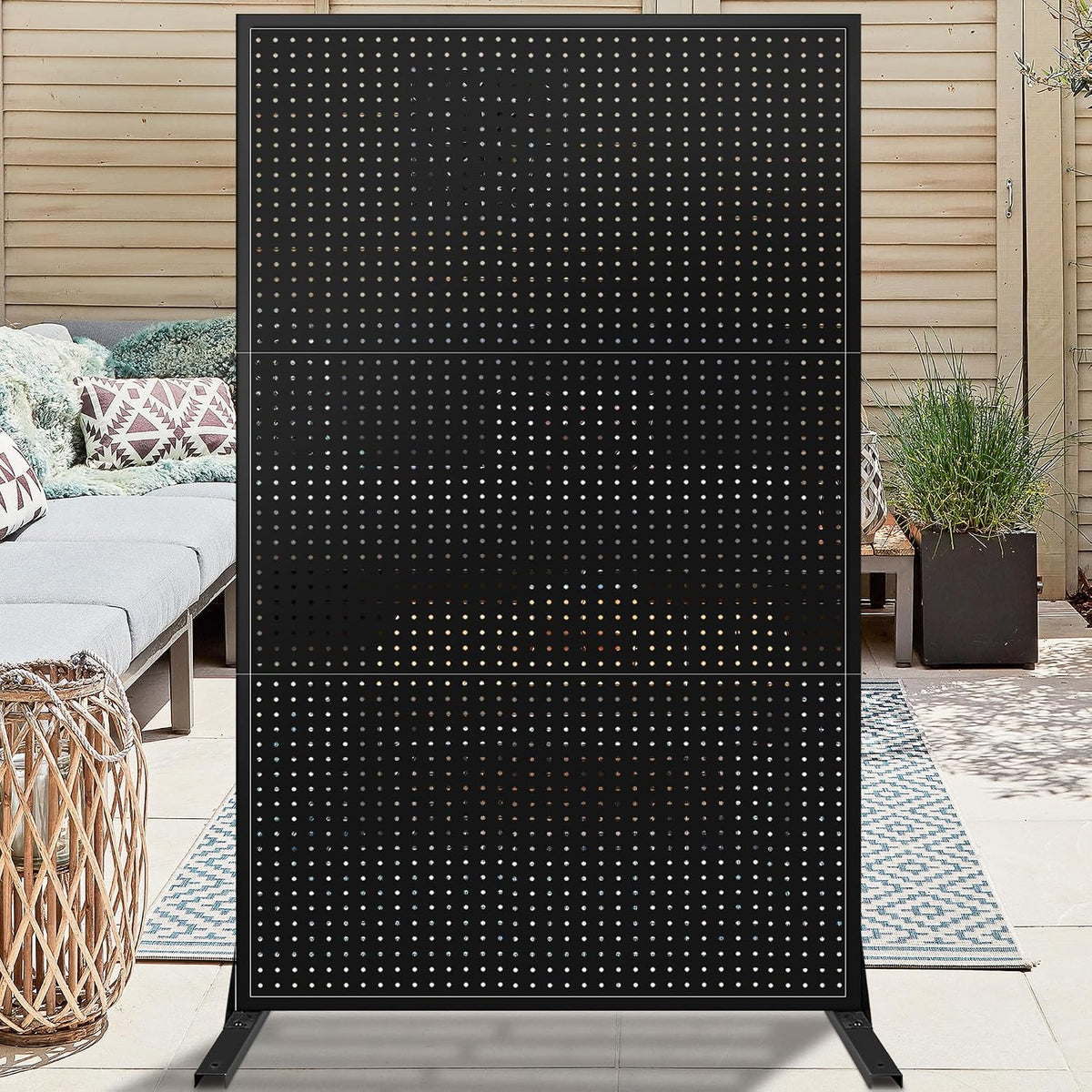 prolee metal privacy screen outdoor 6 x 3.7, main product view