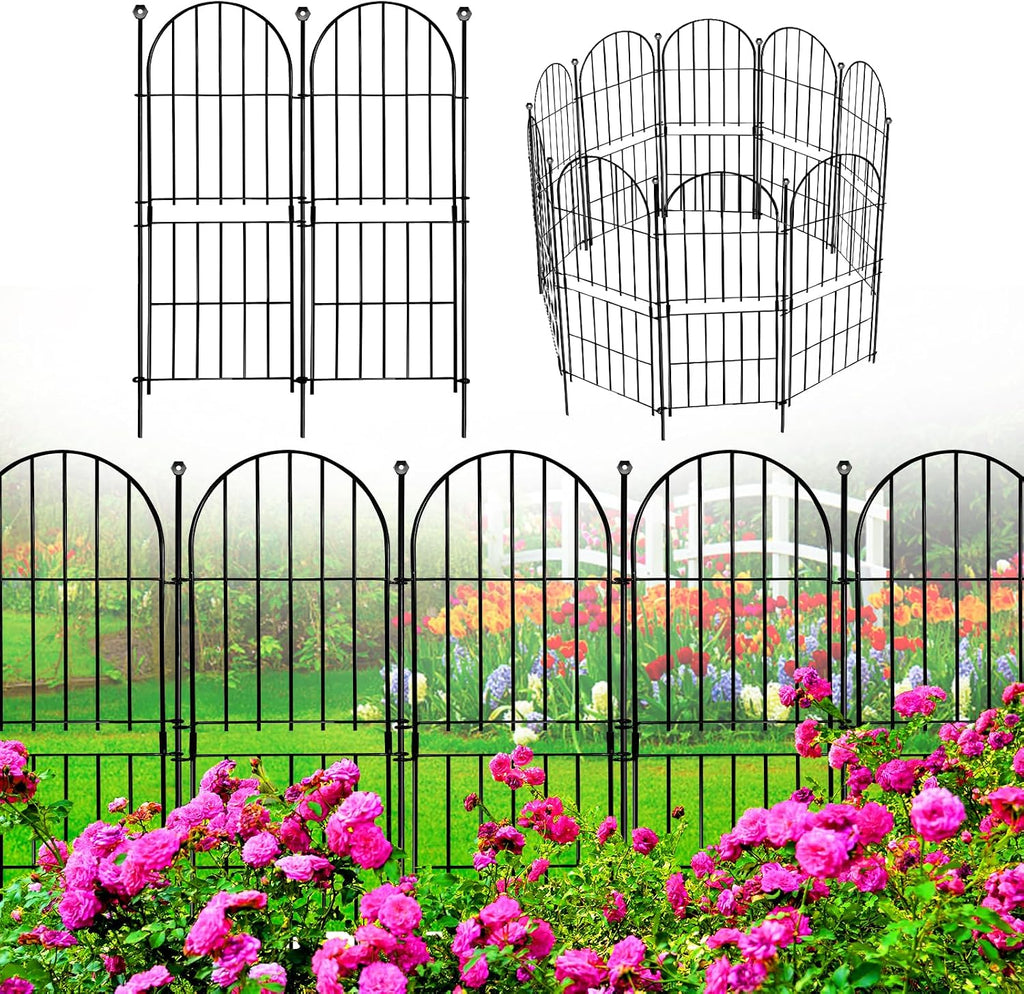 decorative garden fence, 31in (h) x 10ft(l) no, main product view