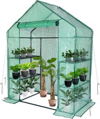 56x30x76 portable walk-in greenhouse for outdoors, plant house, main product view