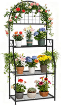 vgmiu 3 tier plant stand indoor outdoor, metal, main product view