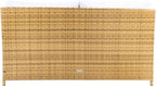 SAFAVIEH Outdoor Collection Cadeo Natural/White Cushion Daybed PAT7500D