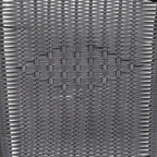 Flash Furniture Lila 2 Pack Gray Rattan Indoor-Outdoor Restaurant Stack Chair