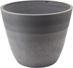 Arcadia Garden Products FM35CT Etched Pot 14x11-Cement