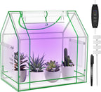 [careforge] mini greenhouse indoor with grow light &, main product view