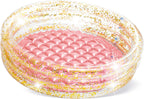 Intex Glitter Mini Pool, Inflatable Kids Pool, for Ages 1-3, Multicolor