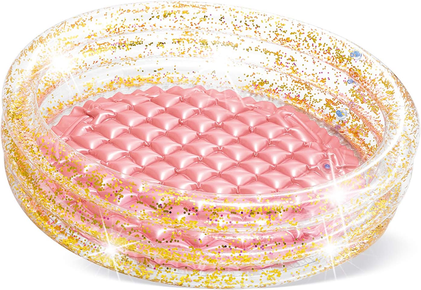 Intex Glitter Mini Pool, Inflatable Kids Pool, for Ages 1-3, Multicolor