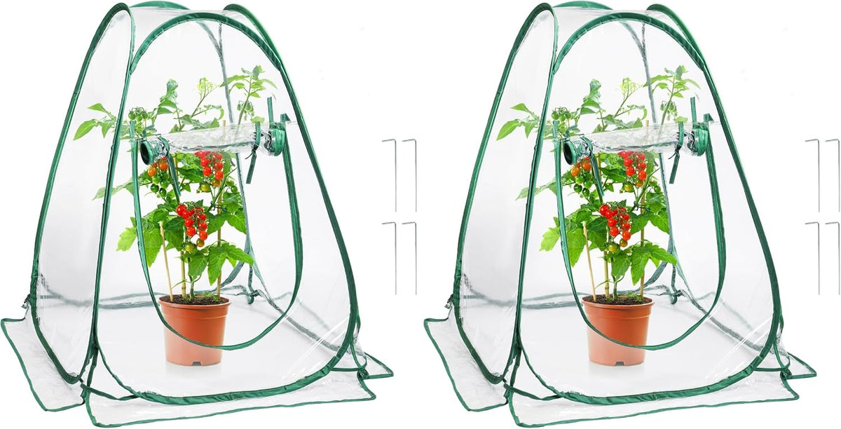 lyellfe pop up greenhouse cover, pvc mini greenhouse, main product view