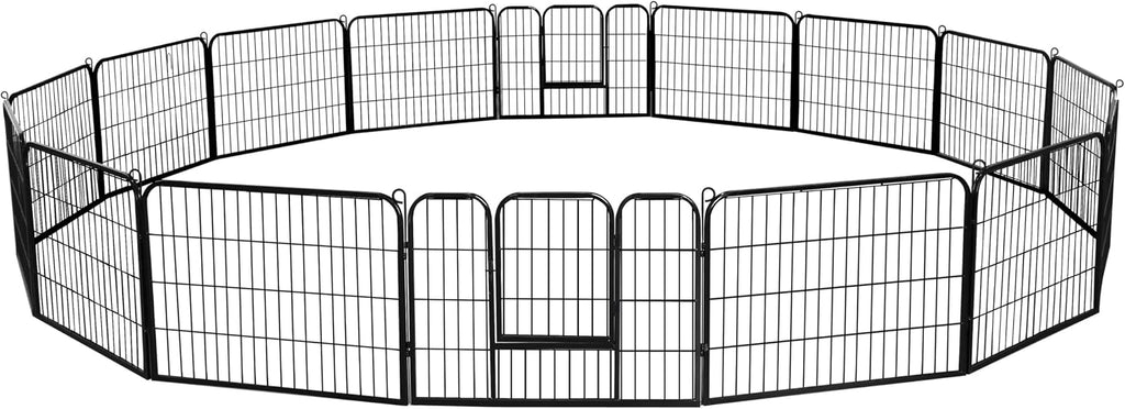 yaheetech 24in x 43ft rustproof foldable metal decorative, main product view