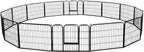 yaheetech 24in x 43ft rustproof foldable metal decorative, main product view