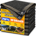 jojolee 70% sun shade cloth, 12x12ft shade net, main product view