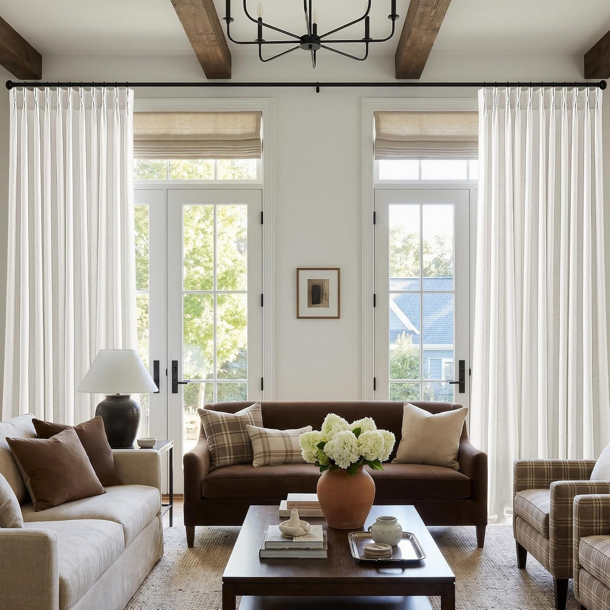 72 inch width drapes extra wide pinch pleated, main product view