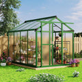 6x8 ft greenhouse - large aluminum greenhouses for, main product view