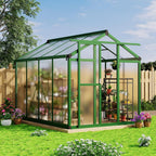 6x8 ft greenhouse - large aluminum greenhouses for, main product view