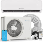 mountman 12000btu mini split ac/heating system with wifi, main product view