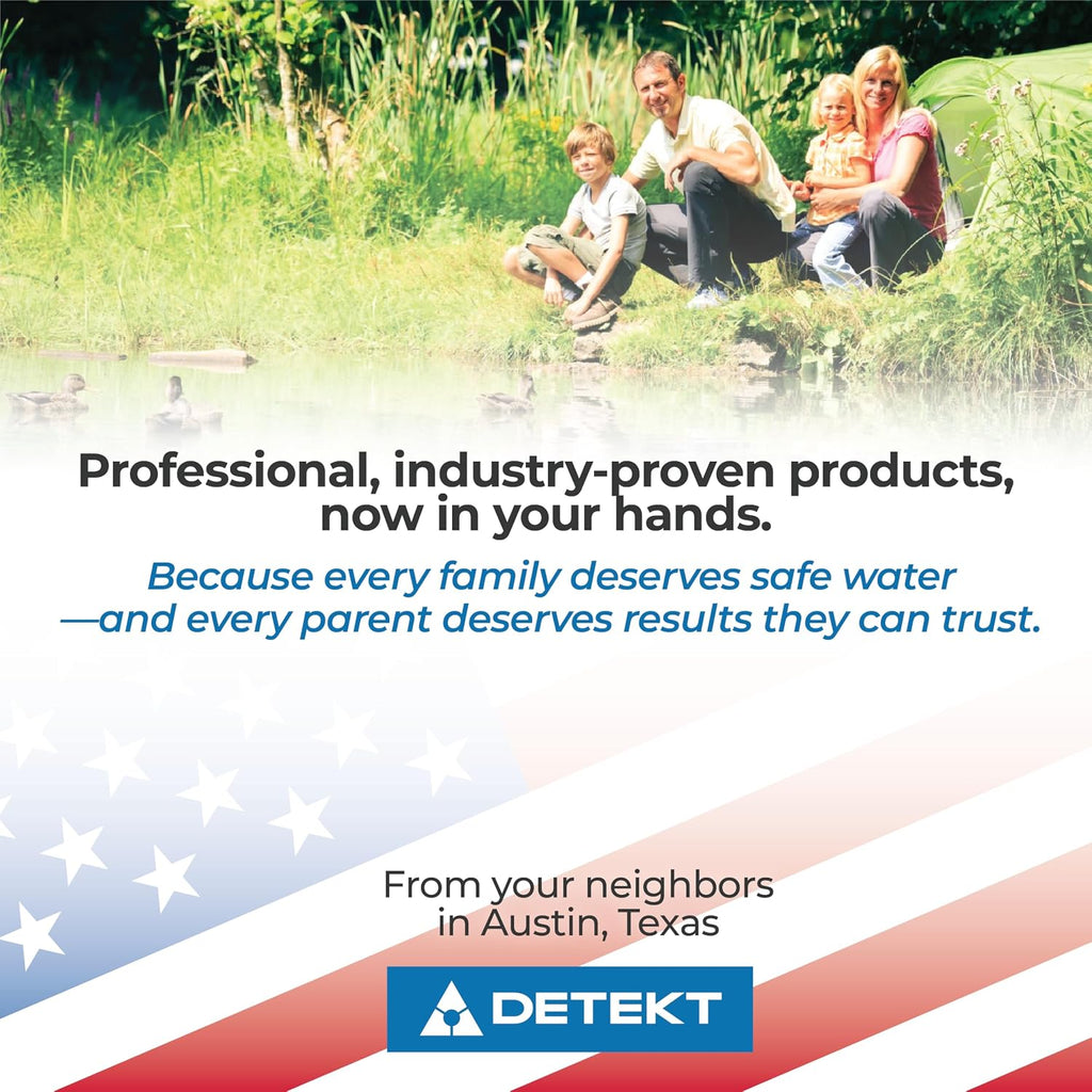 Detekt® Blue-Green Algae Toxin Test Kit for Ponds & Lakes - 10 Min - Simple