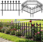giantex 5 panels decorative metal garden fence, 9, main product view