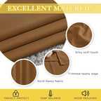 NICETOWN Sliding Door Curtains 84 inches Long, Grommet Blackout Thermal Patio Door Curtain Room Divider Darkening Sound Reducing for Room Divider (1 Panel, Gold Brown, W80 x L84)