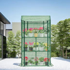 purlyu mini greenhouse for indoor outdoor, small plastic on a desk or shelf