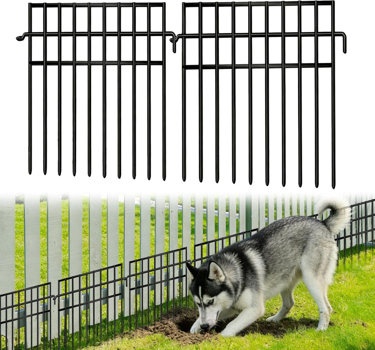 30 panels animal barrier fence, no dig fences, main product view