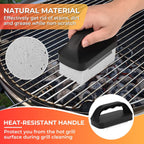 Griddle Cleaning Kit for Blackstone, Flat Top Grill Accessories Cleaner Tool Set Grill Stone, Griddle Scraper, Scouring Pad and Handles, Multifunctional Griddle Accessories Easy to Remove Stain