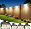 luhlee clip on solar fence lights outdoor, 176, main product view