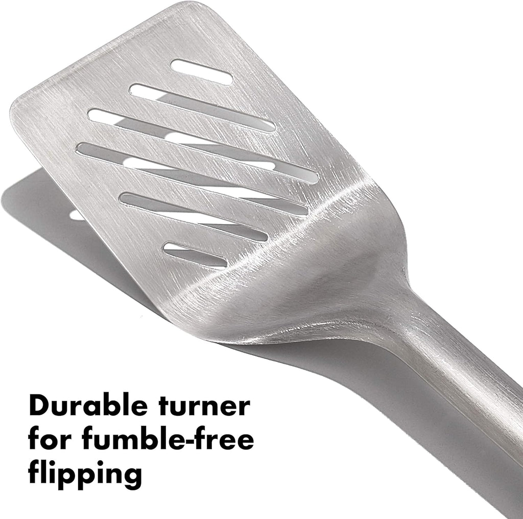 OXO Outdoor Grilling Turner and Tongs Set