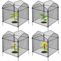decohs 4 packs chicken wire cloche plant protectors, main product view