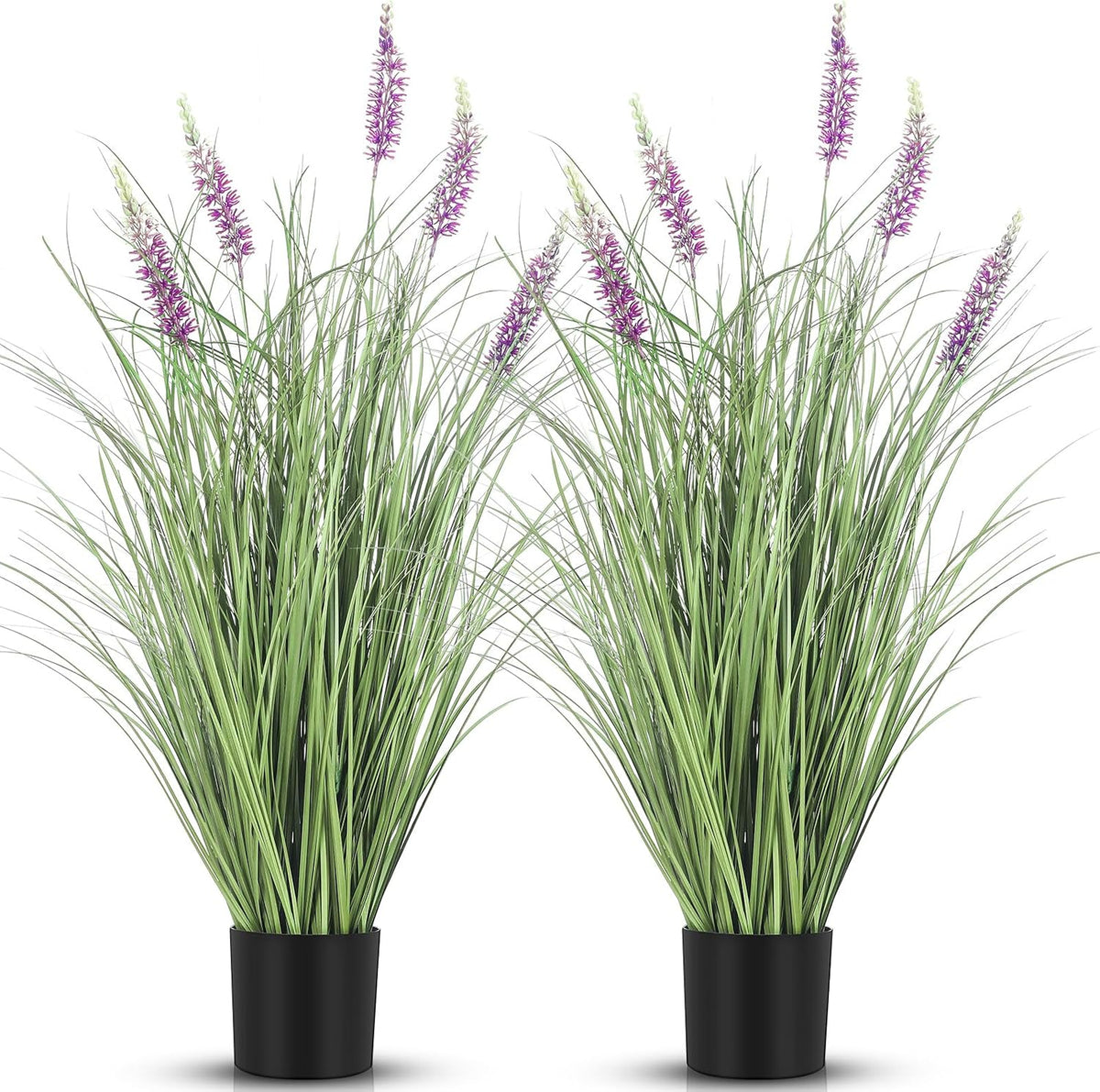 jexine 2 pieces faux plants outdoor 3 ft, main product view
